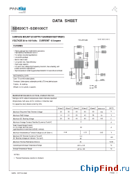 Datasheet SD8100CT производства Pan Jit