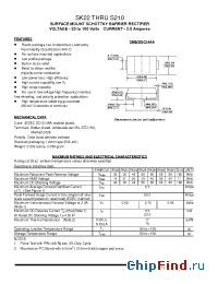 Datasheet SK25 manufacturer Pan Jit