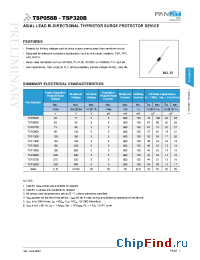 Datasheet TSP220B manufacturer Pan Jit