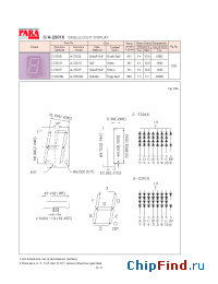 Datasheet A-2301 manufacturer Para Light