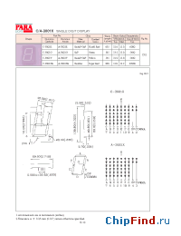 Datasheet A-3001 manufacturer Para Light