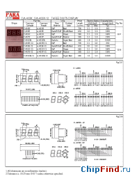 Datasheet A-403SR-12 manufacturer Para Light