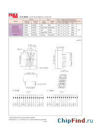 Datasheet A-808H manufacturer Para Light