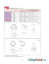 Datasheet B-1005SR manufacturer Para Light