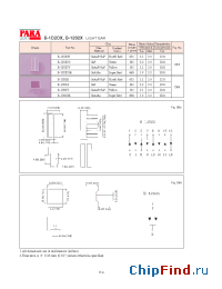 Datasheet B-1D2D manufacturer Para Light