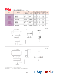 Datasheet B-2233 manufacturer Para Light
