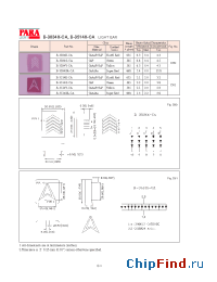 Datasheet B-3514E-CA manufacturer Para Light