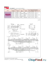 Datasheet C-244C manufacturer Para Light