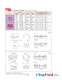 Datasheet C-413H производства Para Light