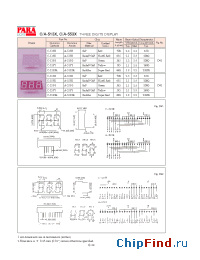 Datasheet C-553G manufacturer Para Light