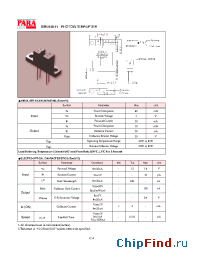 Datasheet ITR-H-0111 manufacturer Para Light