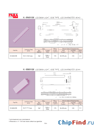 Datasheet K-05401GX manufacturer Para Light