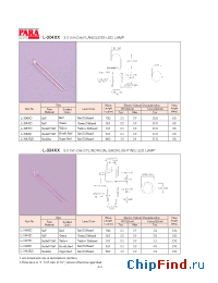 Datasheet L-304EC manufacturer Para Light