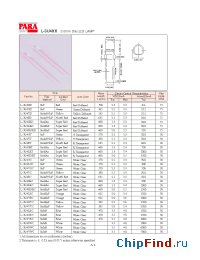 Datasheet L-3N4 manufacturer Para Light