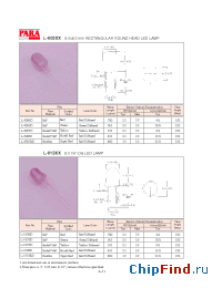 Datasheet L-803XX manufacturer Para Light