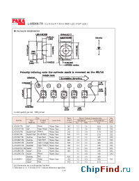 Datasheet L-955XX-TR manufacturer Para Light