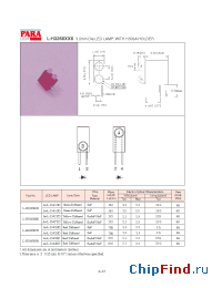 Datasheet L-H326007B manufacturer Para Light