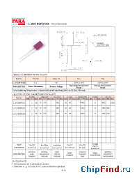 Datasheet L-SC1R9PD1XX manufacturer Para Light