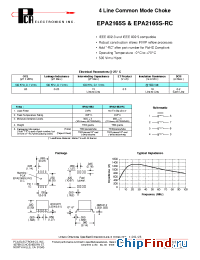 Datasheet EPA2165S manufacturer PCA