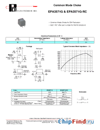 Datasheet EPA3571G manufacturer PCA