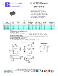 Datasheet EPC1194G-1 manufacturer PCA