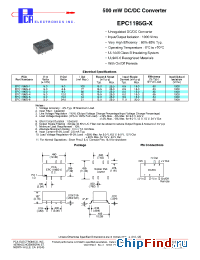 Datasheet EPC1195G-3 manufacturer PCA