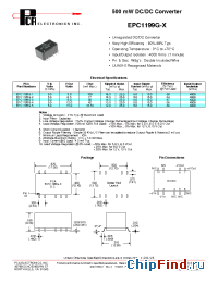 Datasheet EPC1199G-1 manufacturer PCA
