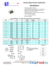 Datasheet EPC3076G-2 manufacturer PCA