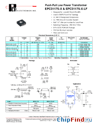 Datasheet EPC3117S-2 manufacturer PCA