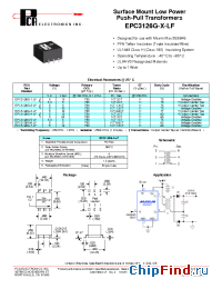 Datasheet EPC3126G-2-LF manufacturer PCA