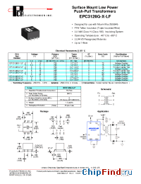 Datasheet EPC3126G-3-LF manufacturer PCA