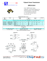 Datasheet EPC3133-2 manufacturer PCA
