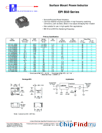 Datasheet EPI1L5103B50 manufacturer PCA