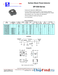 Datasheet EPI1L7312B30 manufacturer PCA