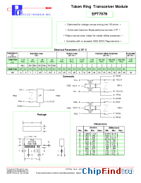 Datasheet EPT7076 manufacturer PCA
