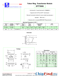 Datasheet EPT7099S manufacturer PCA