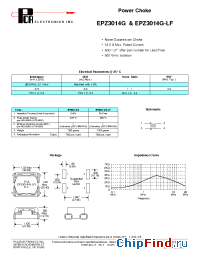 Datasheet EPZ3014G manufacturer PCA