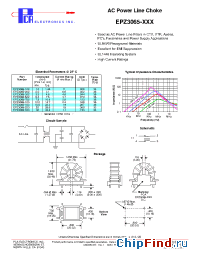 Datasheet EPZ3065-302 manufacturer PCA