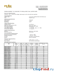 Datasheet PD6NG-1212Z21 manufacturer PEAK