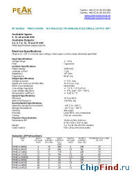 Datasheet PN6CU-1212E manufacturer PEAK