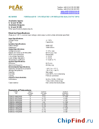 Datasheet PZ8GG-1205ZH30 производства PEAK