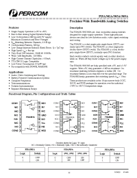 Datasheet PI5A385AQ manufacturer Pericom