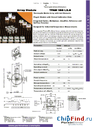 Datasheet TPAM166L39 производства PerkinElmer