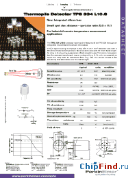 Datasheet TPS334L106 manufacturer PerkinElmer