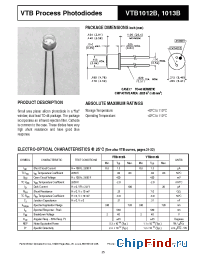 Datasheet VTB1012B производства PerkinElmer