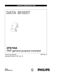 Datasheet 2PB709AQ производства Philips