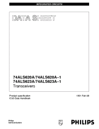 Datasheet 74ALS623A manufacturer Philips