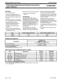 Datasheet 74F8962 manufacturer Philips