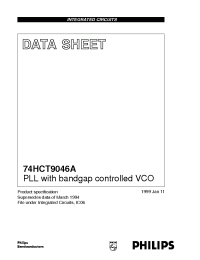 Datasheet 74HCT9046AD производства Philips