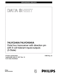 Datasheet 74LVC245APW manufacturer Philips